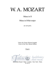 Missa in B flat major - organo